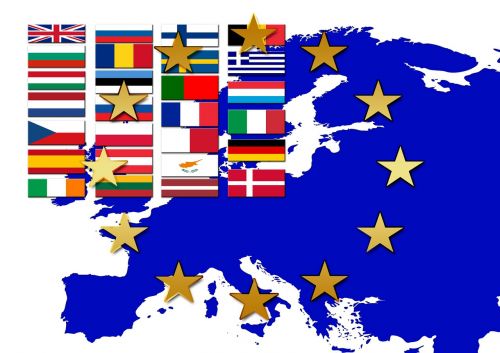 Europa, Vėliava, Žvaigždė, Mėlynas, Europietis, Plėtra, Lūkesčiai, Eu, Euras, Mokytis, Problema, Sunku, Tema, Klausimas, Ekonomika, Personažai, Persiųsti, Bendradarbiavimas