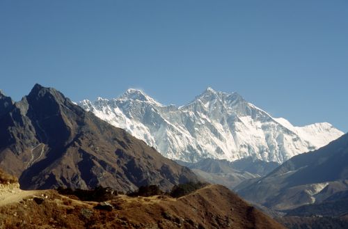 Everest, Pasivaikščiojimas, Nepalas, Kalnas, Piko, Peizažas, Lauke