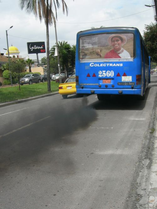 Išmetamosios Dujos, Tarša, Aplinka, Quito, Ecuador, Viešasis Transportas, Autobusas