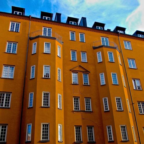 Fasadas, Södermalm, Stockholm, Bursspråk
