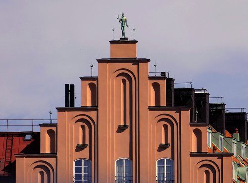 Fasadas,  Stogo,  Rožinis,  Stilius,  Architektūra,  Stokholmo,  Ekrano Užsklanda,  Jungtinė Karalystė