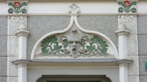 Fasadas, Ornamentas, Art Nouveau, Architektūra, Graz