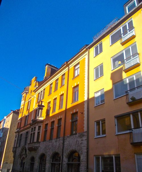 Fasadas, Struktūra, Södermalm, Stockholm