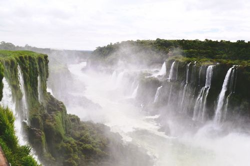 Kritimo,  Iguazu,  Kraštovaizdis,  Vanduo,  Brazilija,  Kritimas,  Augmenija,  Gamta,  Krioklys,  Kaskados Kritimas,  Kriokliai,  Dabartinis,  Migla,  Aukštis