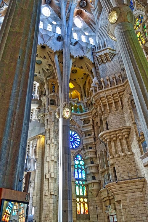 Familia Sagrada, Katedra, Bazilika, Lubos, Barcelona, Familia, Gaudi, Sagrada, Žinomas, Ispanų, Architektūra