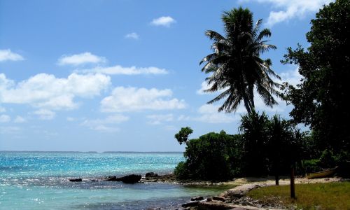 Valyti Salą, Kiribati, Papludimys, Lagūnas, Sala, Ramiojo Vandenyno Regionas, Rojus