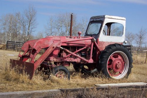 Ūkis,  Traktorius,  1940,  Vintage,  Kaimas,  Raudona,  Farmall,  Žemės Ūkio Traktorius 1940 Antikvariniai