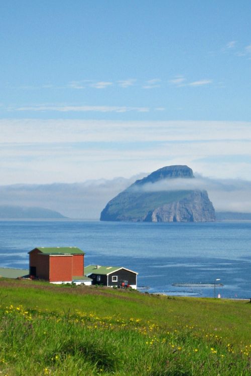 Faroe, Sala, Kraštovaizdis