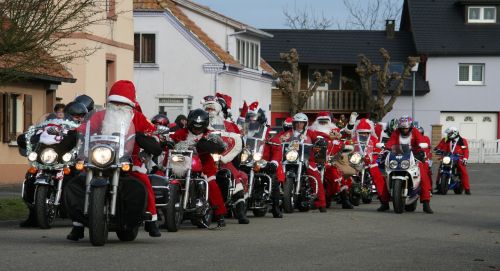 Kalėdų Senelis, Motociklai, Dviračiai, Raudona