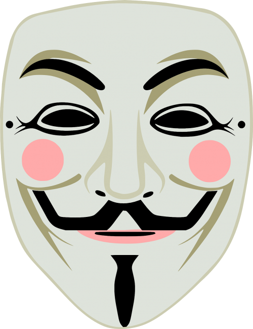Fawkes, Fawkes Kaukes, Vaikinas, Anoniminis, Spalva, Kaukė, Meme, Filmas, Vendetta, Vyras, Filmas, Veidas, Holivudas, Nemokama Vektorinė Grafika