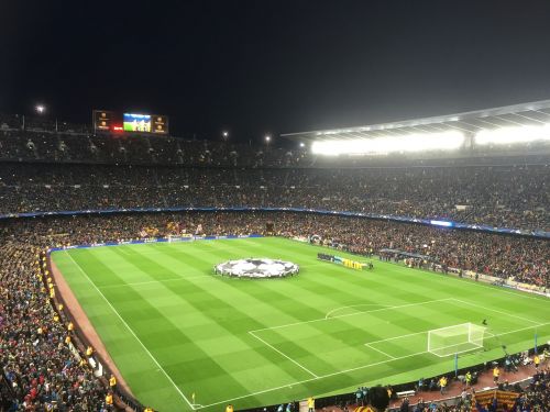 Fc Barcelona, Atletico Madrid, Čempionų Lyga, Stovykla Nou, Futbolas, Estadio