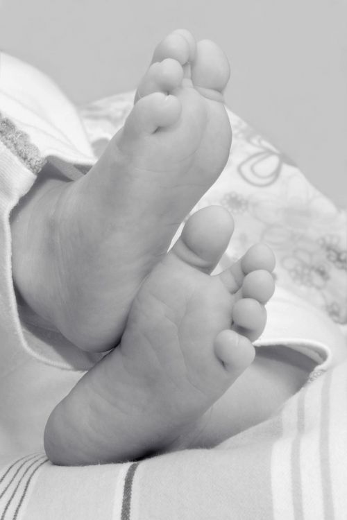 Pėdos, Kūdikių Kojos, Dešimt, Kūdikis
