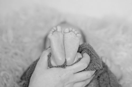Pėdos, Kūdikių Kojos, Naujagimis