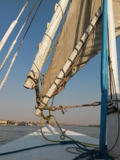 Felucca, Nile, Egiptas