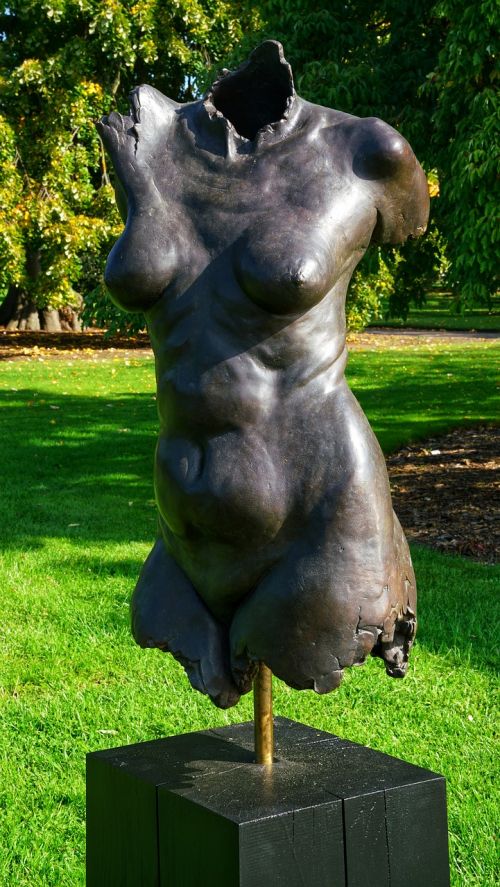 Moteris, Moteris, Liemuo, Menas, Skulptūra, Bronza, Kew Sodai, Londonas