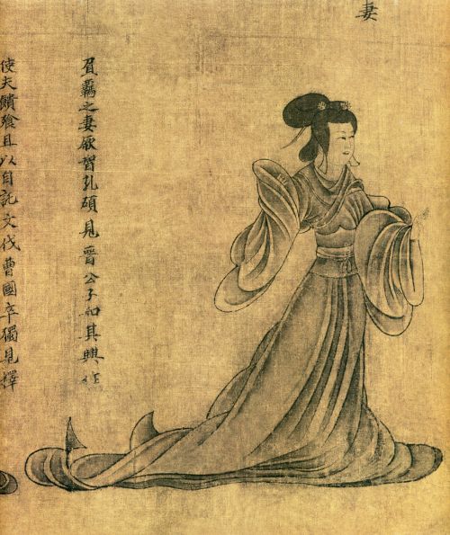 Moteris Renzhitu, Gu Kaizhi, Jin
