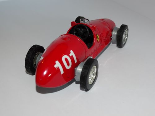 Ferrari, Automobilis, Raudona, Vintage, Lenktynės, Žaislas