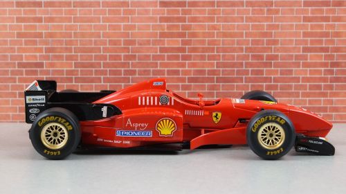 Ferrari, F310, Formulė 1, Michael Schumacher, Automatinis, Žaislai, Modelis Automobilis, Modelis, Transporto Priemonės, Raudona, Automobiliai, Sportinė Mašina, Greitai, Italy, Pkw, Žaislinė Mašina, Greitis