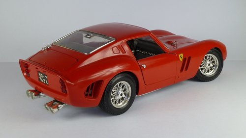 Ferrari,  250,  Gto,  1962,  1X18,  Modelis Automobilis,  Bburago