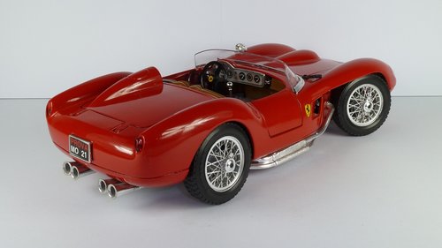 Ferrari,  250,  Raudona Galva,  1957,  Cabrio,  Kabrioletas,  Redhead,  1X18,  Modelis Automobilis,  Bburago