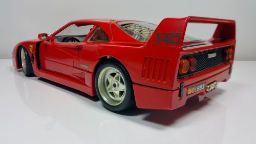 Ferrari, Automatinis, Raudona, Sportinė Mašina, Modelis Automobilis