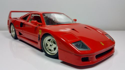 Ferrari, Automatinis, Raudona, Sportinė Mašina, Modelis Automobilis