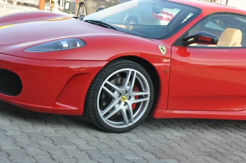 Ferrari, F430, Raudonas Automobilis, Modifikuotas, Automobilis
