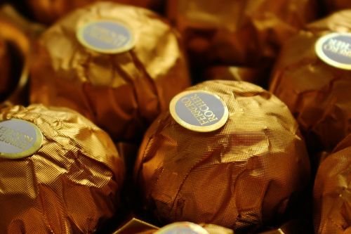 Ferrero, Šokoladas, Auksas