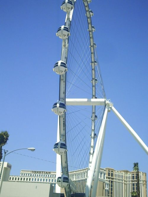 Ferris Ratas, Didelis Ratas, Linq, Las Vegasas, Nevada, Miestas, Viešbutis, Kurortas, Pramogos, Harrahs