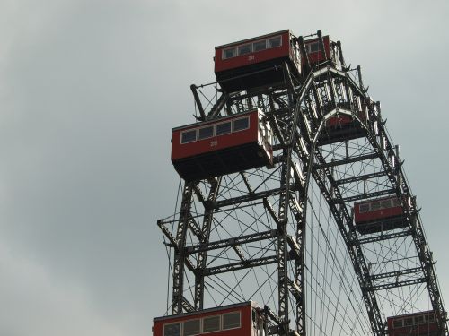 Ferris Ratas,  Vienna,  Pramogų Parkas,  Plienas