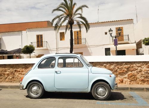 Fiat 500, Oldtimer, Ibiza, Automobilis, Restauravimas