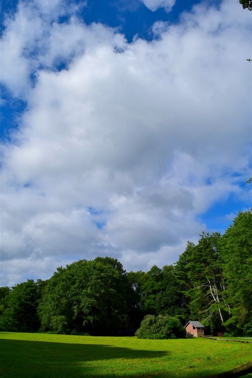 Laukas, Dangus, Saulės Šviesa, Namas, Žalias, Vasara, Gamta, Mėlynas, Kraštovaizdis, Kaimas, Pieva, Lauke, Žolė, Saulėtas, Kaimas, Debesis, Horizontas, Natūralus, Žemė, Spalvinga, Gyvas