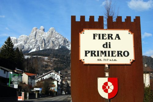 Fiera Di Primiero, Dolomitai, Italy, Signalas, Kalnas, Trentinas