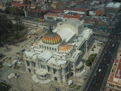 Vaizduojamasis Menas, Meksika, Rūmai, Dailės Rūmai