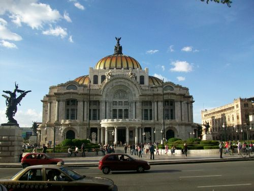 Vaizduojamasis Menas, Meksika, Meksikas, Dailės Rūmai, Miestas