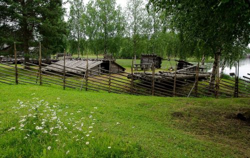 Finland, Ūkis, Mediniai Namai, Architektūra