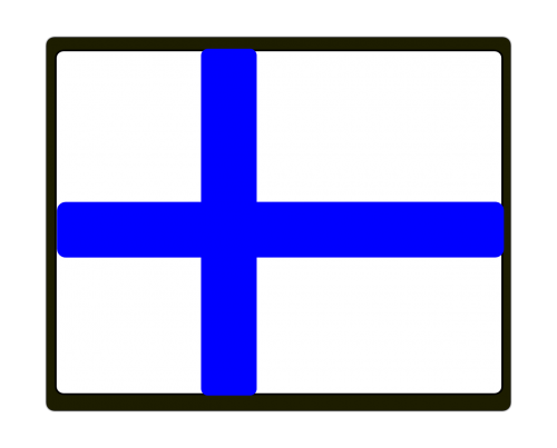 Finland, Vėliava, Šalis, Nemokama Vektorinė Grafika