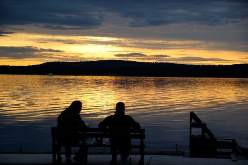 Finland, Ežeras, Vidurnakčio Saulė