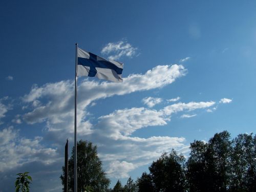Suomių, Vėliava, Oulu, Finland