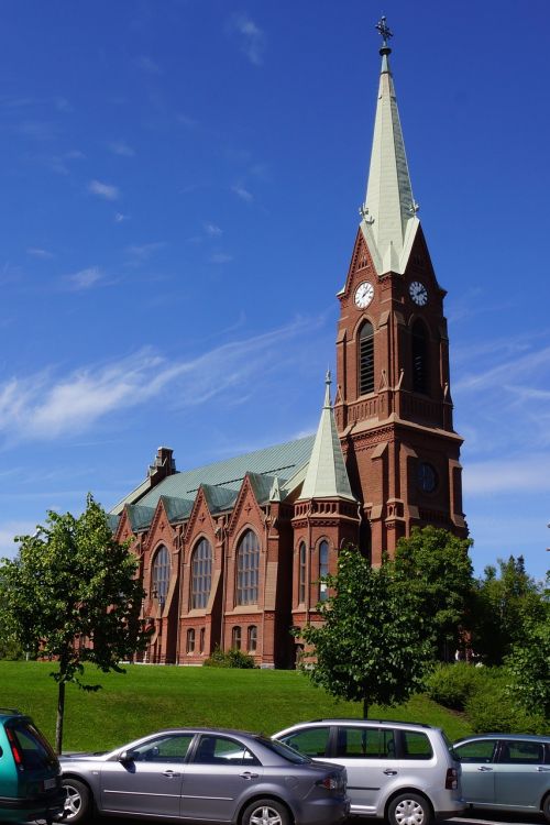 Suomių, Mikkeli, Katedra, Bažnyčia, Architektūra