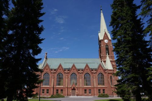 Suomių, Mikkeli, Katedra, Bažnyčia, Architektūra
