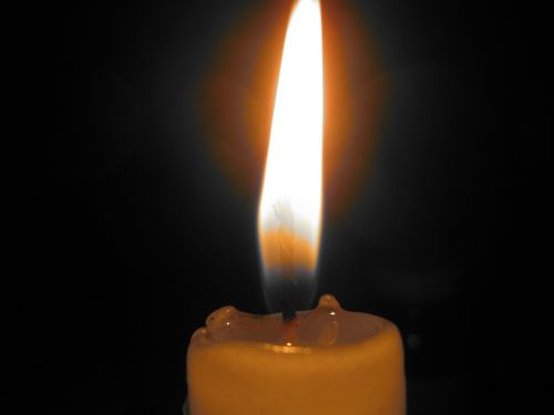 Ugnis, Žvakė