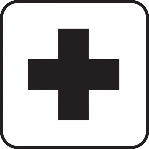 Pirmoji Pagalba, Pagalba, Medicininė Priežiūra, Plius, Ženklas, Simbolis, Piktograma, Nemokama Vektorinė Grafika