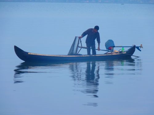 Fischer, Boot, Žvejyba, Žuvis, Sugauti Žuvį, Vyras, Indija, Kerala