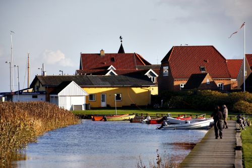 Fischer, Žuvis, Denmark, Upė, Namai, Jūra