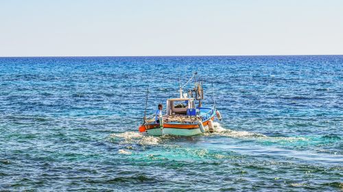 Žvejyba, Žvejybos Laivas, Valtis, Jūra, Tradicinis, Žvejys, Kipras