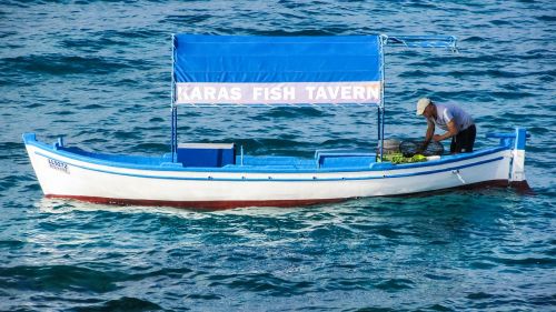 Žvejybos Laivas, Tradicinis, Žvejyba, Jūra, Žvejys, Kipras