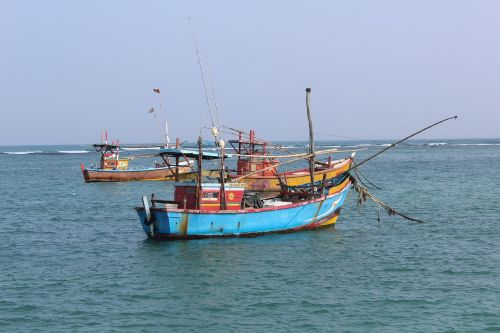 Žvejybos Laivas, Jūra, Vandenynas, Šri Lanka