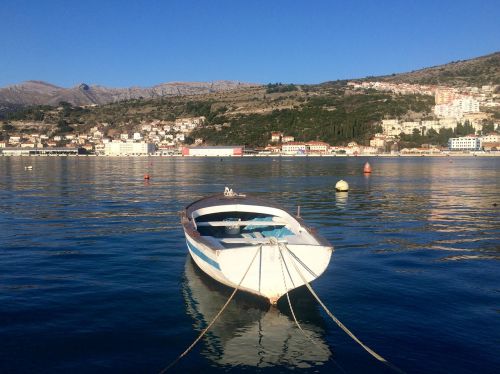 Žvejybos Laivas, Kroatija, Dubrovnik, Jūra, Įlanka