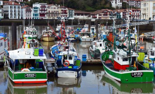 Žvejybos Uostas, Valtis, Žvejybos Laivai, Žvejo Valtis, Žvejys, Baskų Kraštas, St Jean De Luz